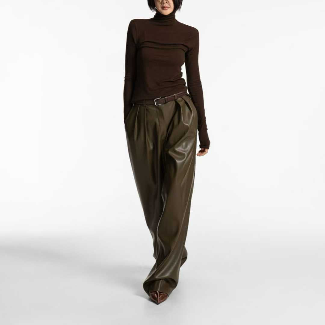 TP22023- 韓國極致貼身親膚高領修身長袖打底衫(6色)