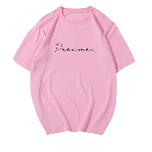 TP21233- Dreamer全棉圓領T-shirt上衣