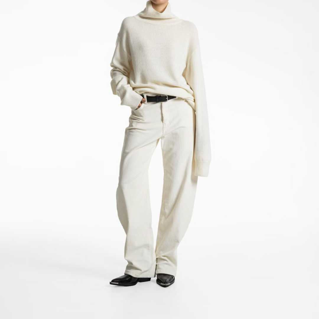 TP22021-韓國羊毛混紡高領針織長袖上衣