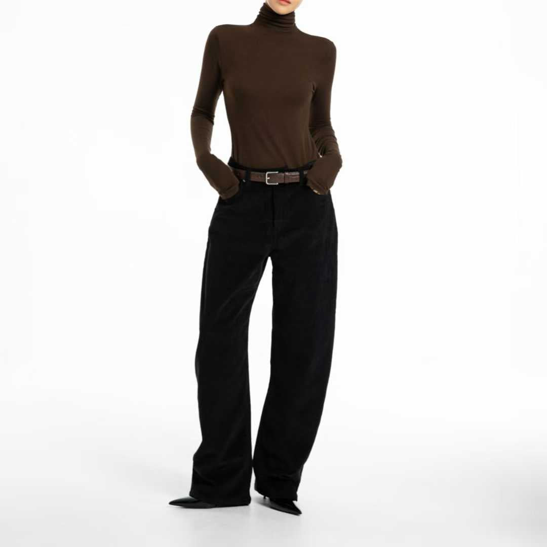 TP22023- 韓國極致貼身親膚高領修身長袖打底衫(6色)