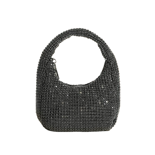 BG21166B - Bling Bling Eye-catching Water Diamond Mini Handbag