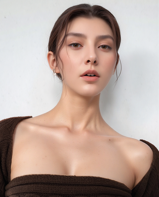 JW21626- 轉運靈動閃耀鋯石耳環