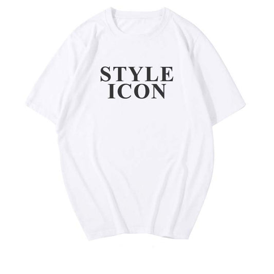 TP11280- 歐美風全棉寛鬆易襯T-shirt