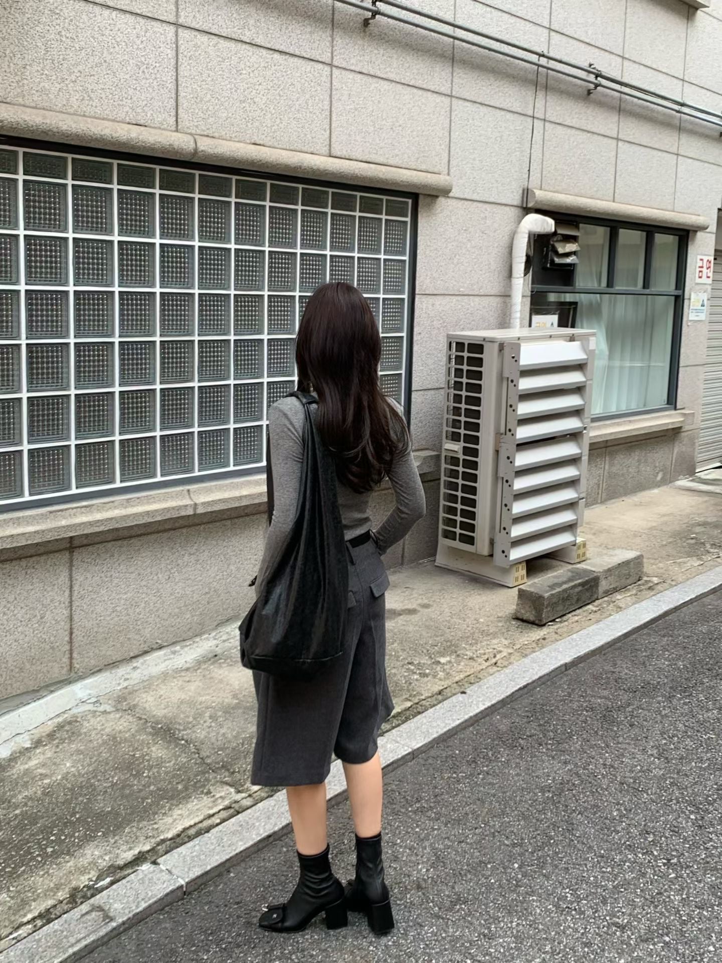 TP21989- 韓國韓國時尚高領天絲羊毛薄打底衫(6色)