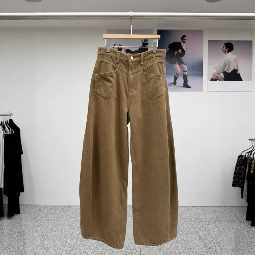 PT22081- 韓國寛鬆牛仔褲底加绒