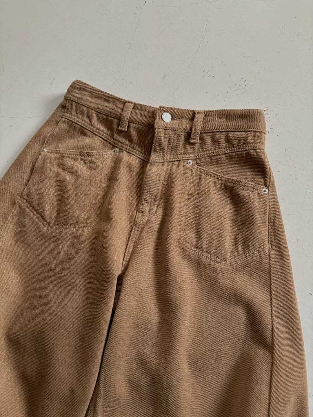 PT22081- 韓國寛鬆牛仔褲底加绒