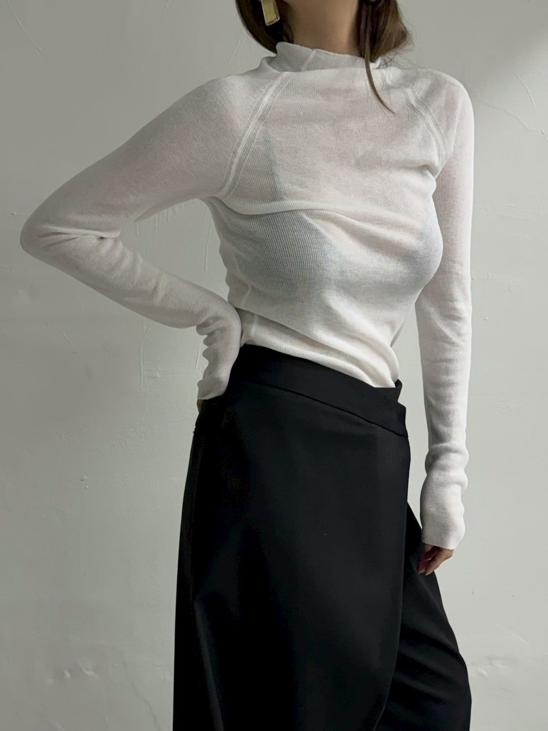 PT22088- 韓國設計感裹身長褲