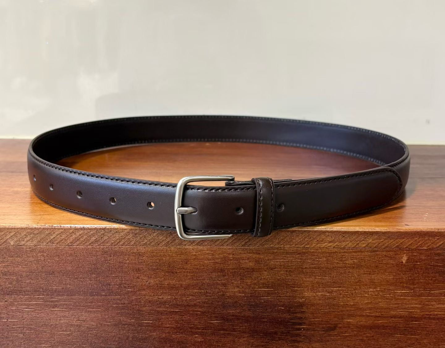 AC22028 - 韓國極簡主義真牛皮腰带皮帶