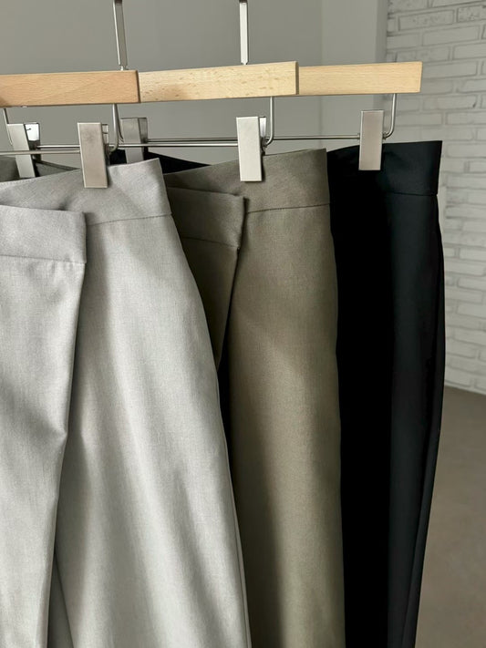 PT22088- 韓國設計感裹身長褲