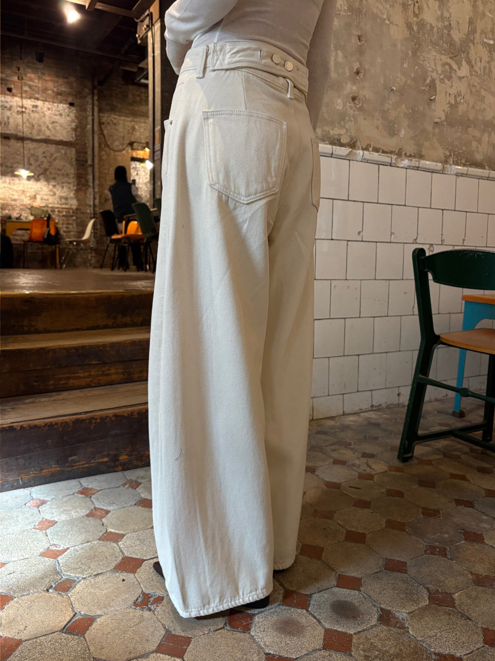 PT22081- 韓國寛鬆牛仔褲底加绒