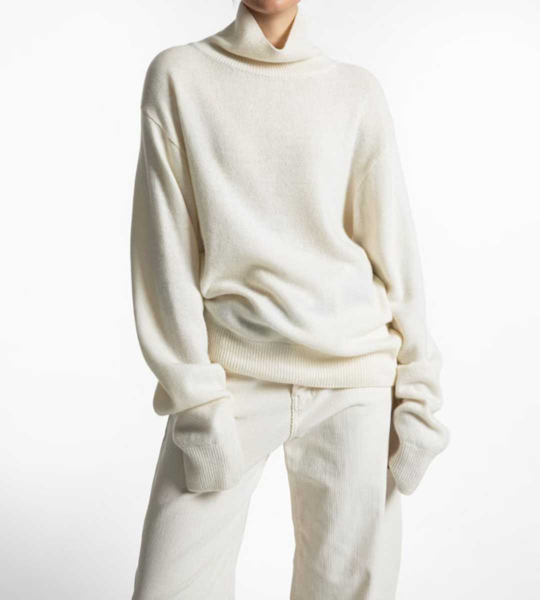 TP22021-韓國羊毛混紡高領針織長袖上衣