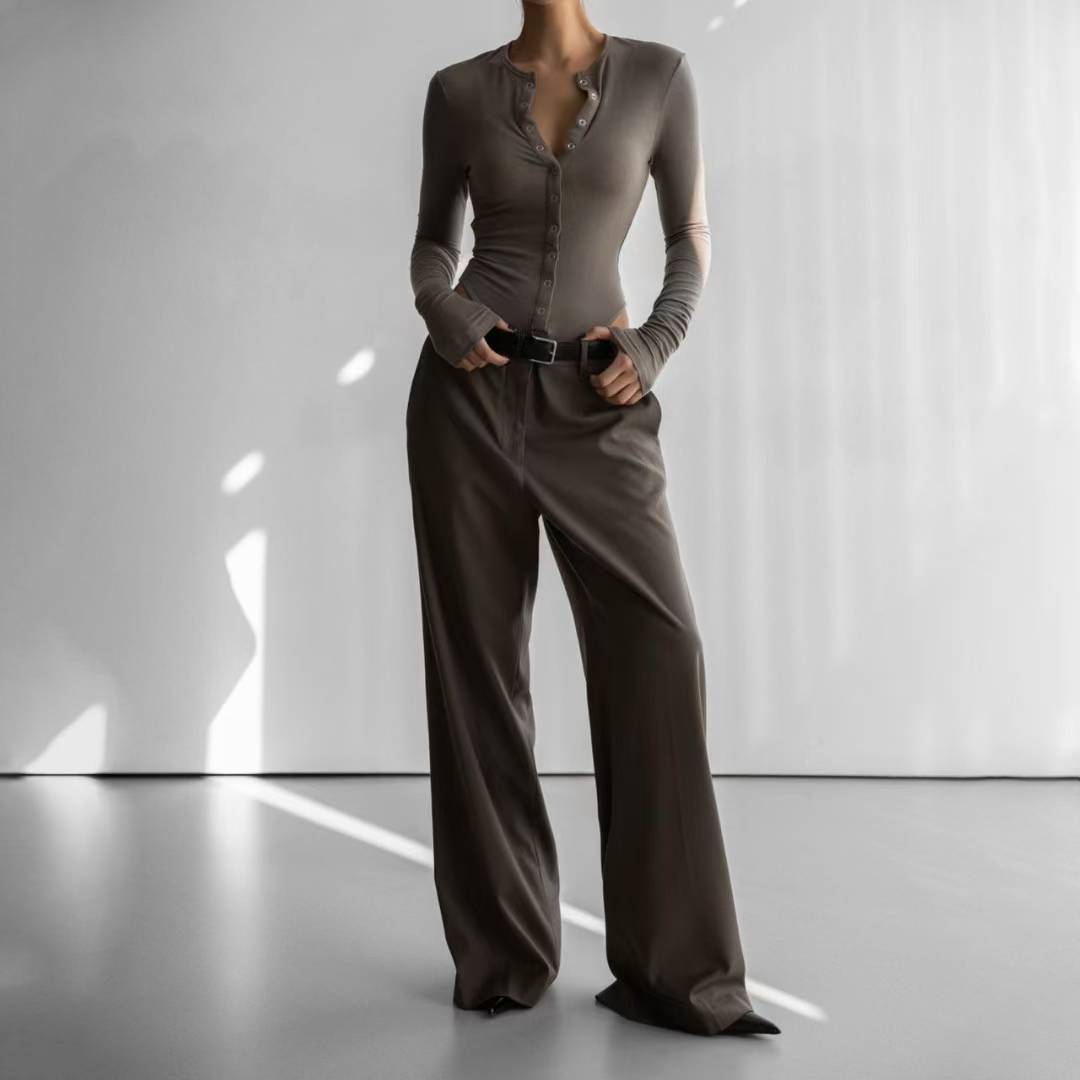 AC22028 - 韓國極簡主義真牛皮腰带皮帶