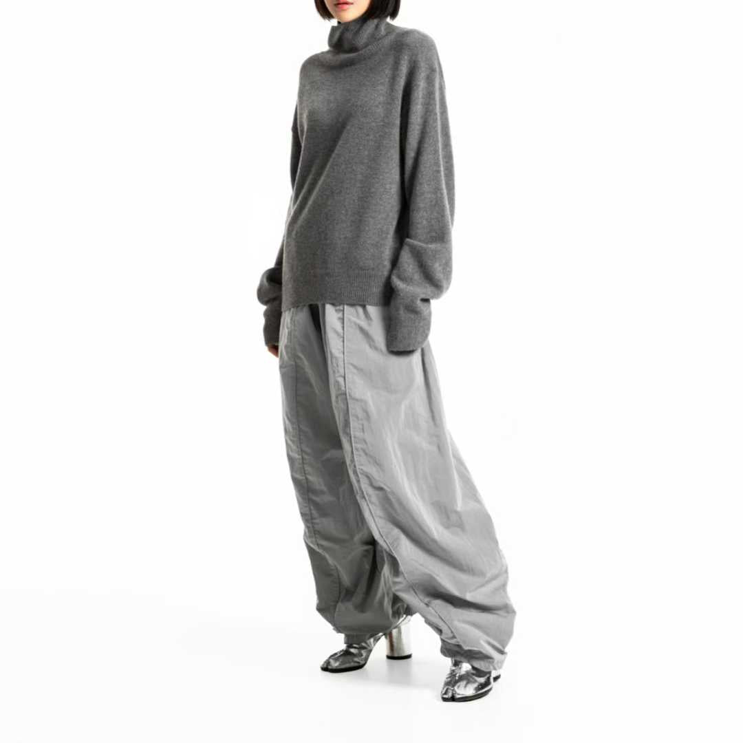 TP22021-韓國羊毛混紡高領針織長袖上衣