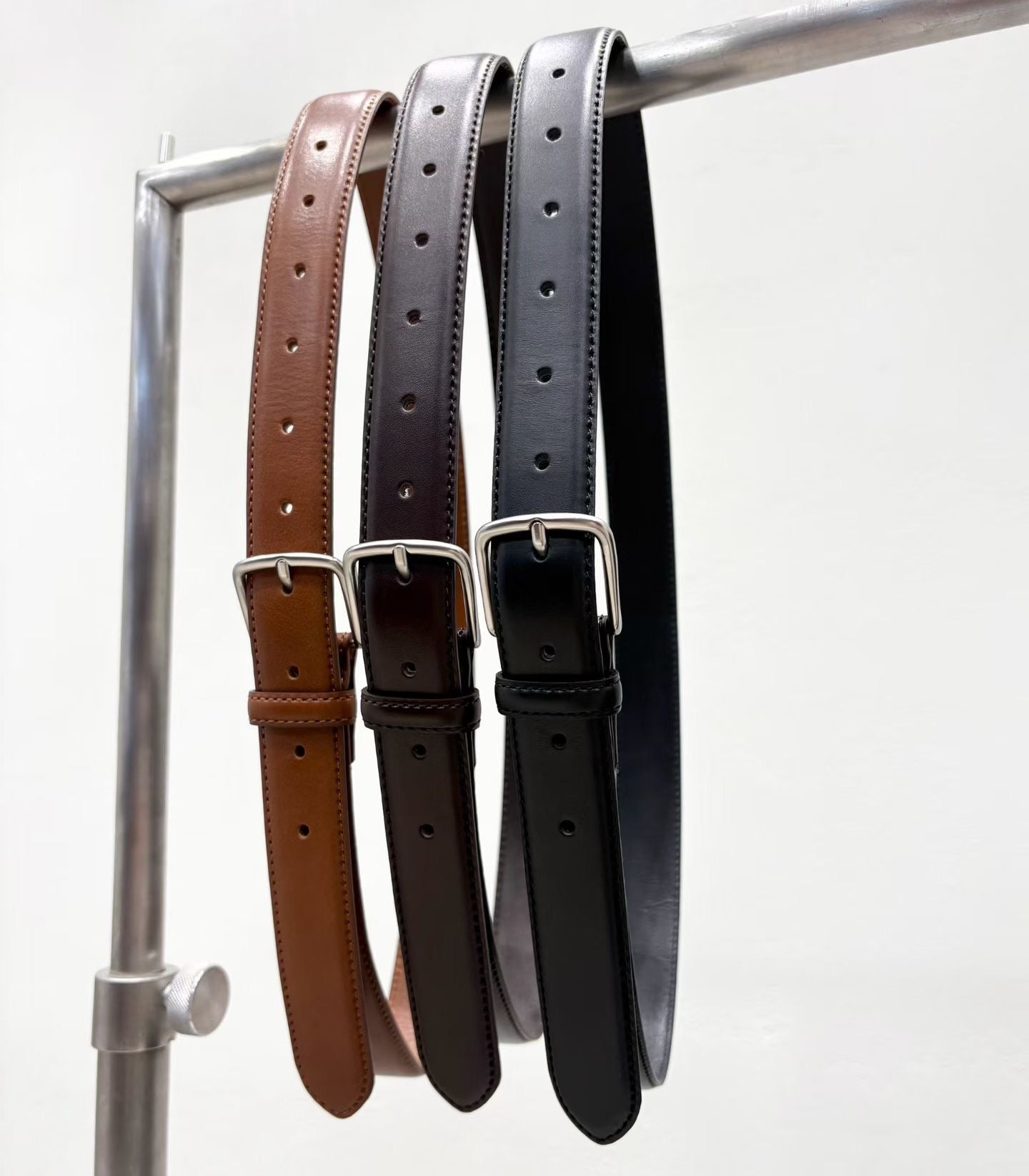 AC22028 - 韓國極簡主義真牛皮腰带皮帶