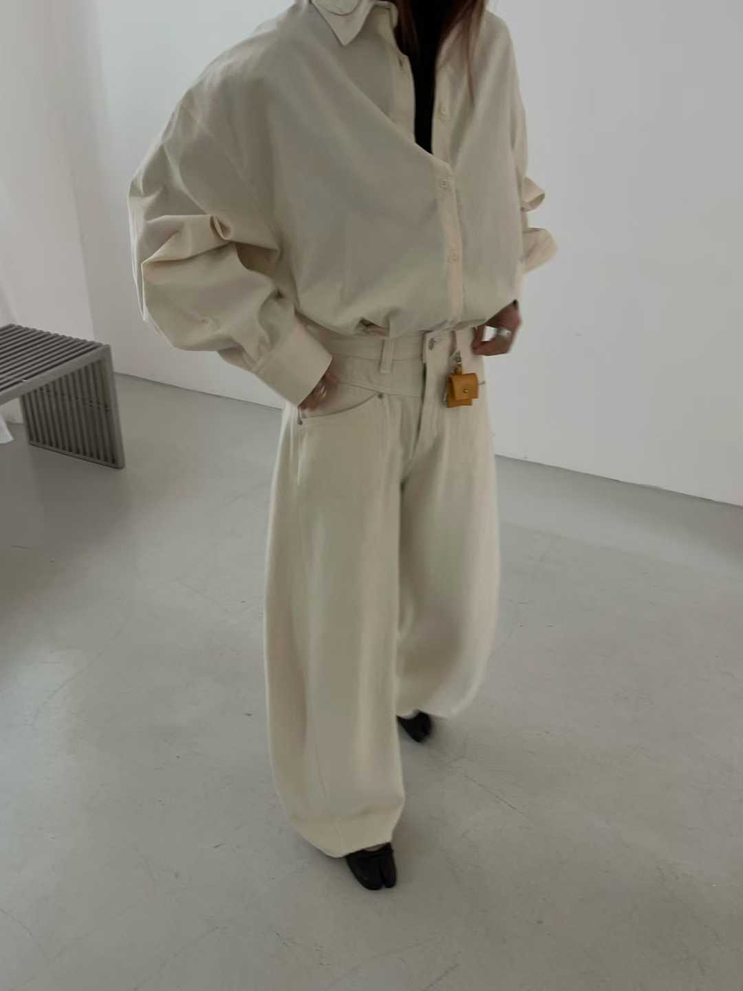 PT22081- 韓國寛鬆牛仔褲底加绒