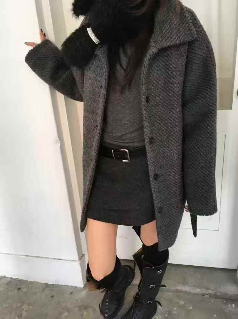 AC22026 - Minimalist Classic Quality Leather Single Buckle Belt