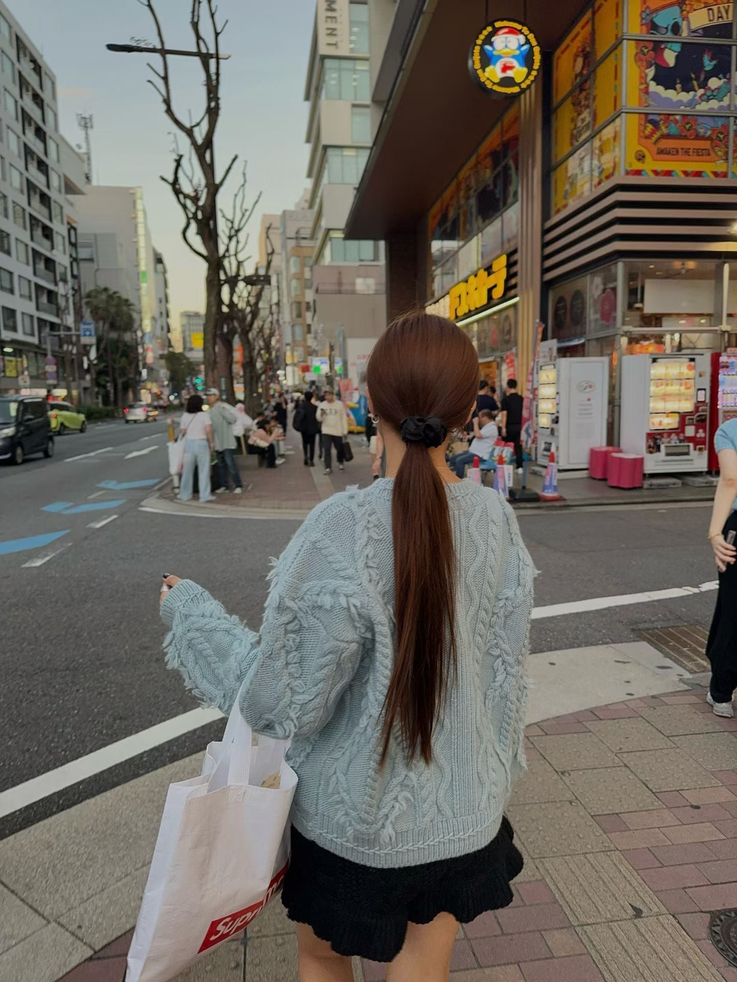 TP22079- 韓國羊毛麻花手工長袖毛衣