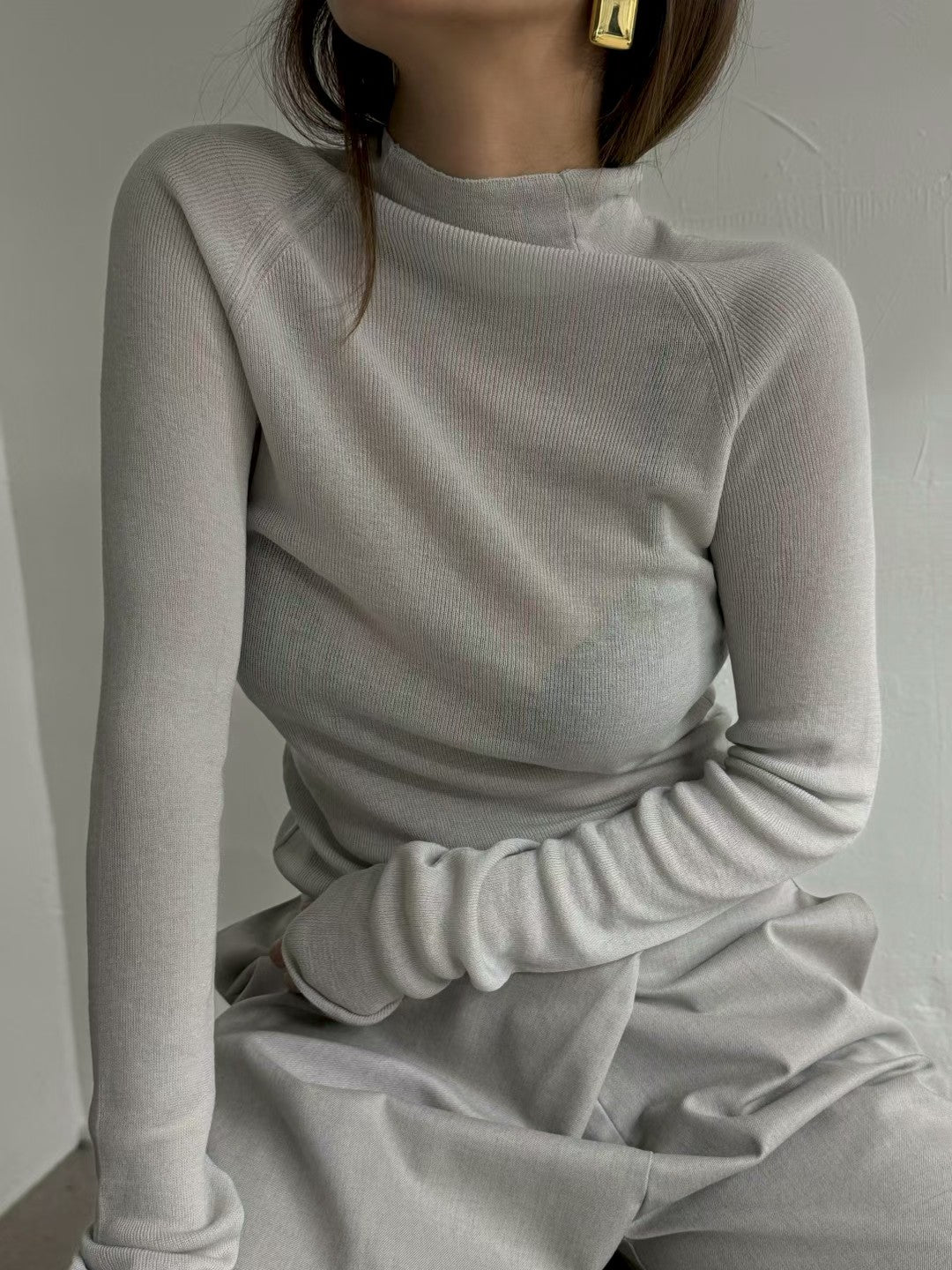 PT22088- 韓國設計感裹身長褲