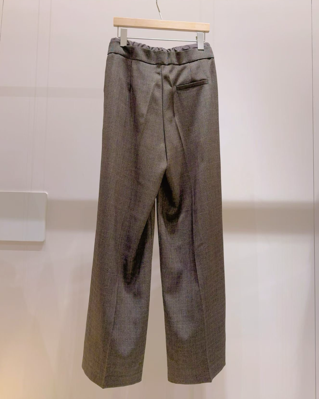 PT22021-  韓系氣場寬鬆抽繩設計感闊腿褲