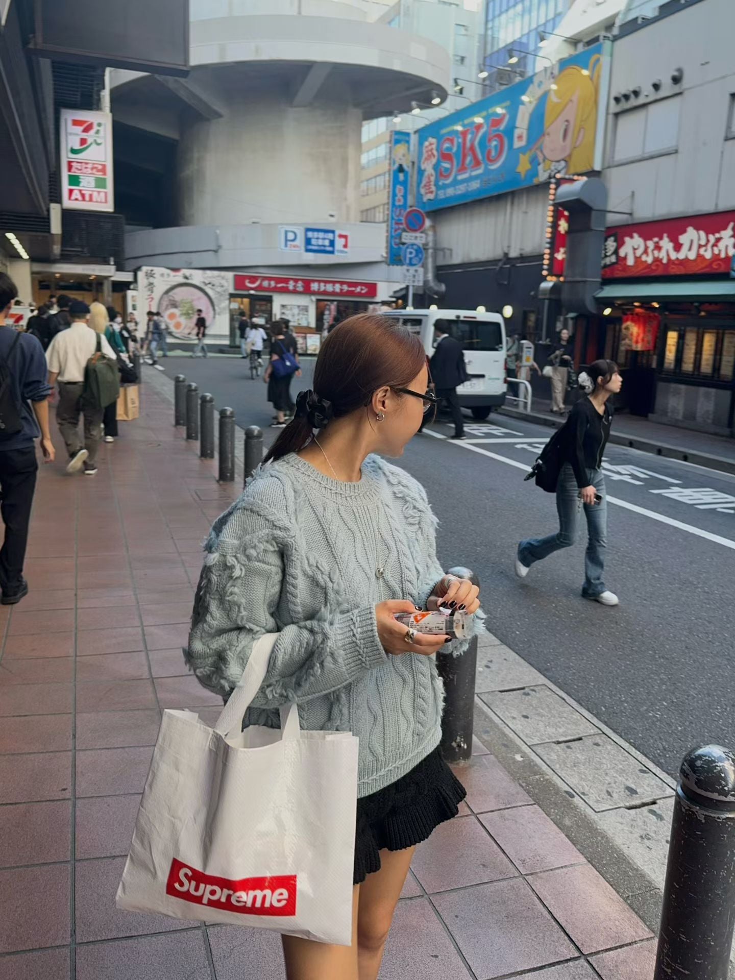 TP22079- 韓國羊毛麻花手工長袖毛衣