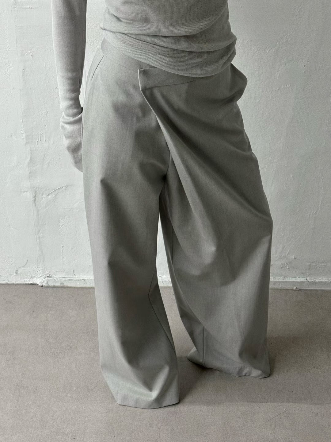 PT22088- 韓國設計感裹身長褲