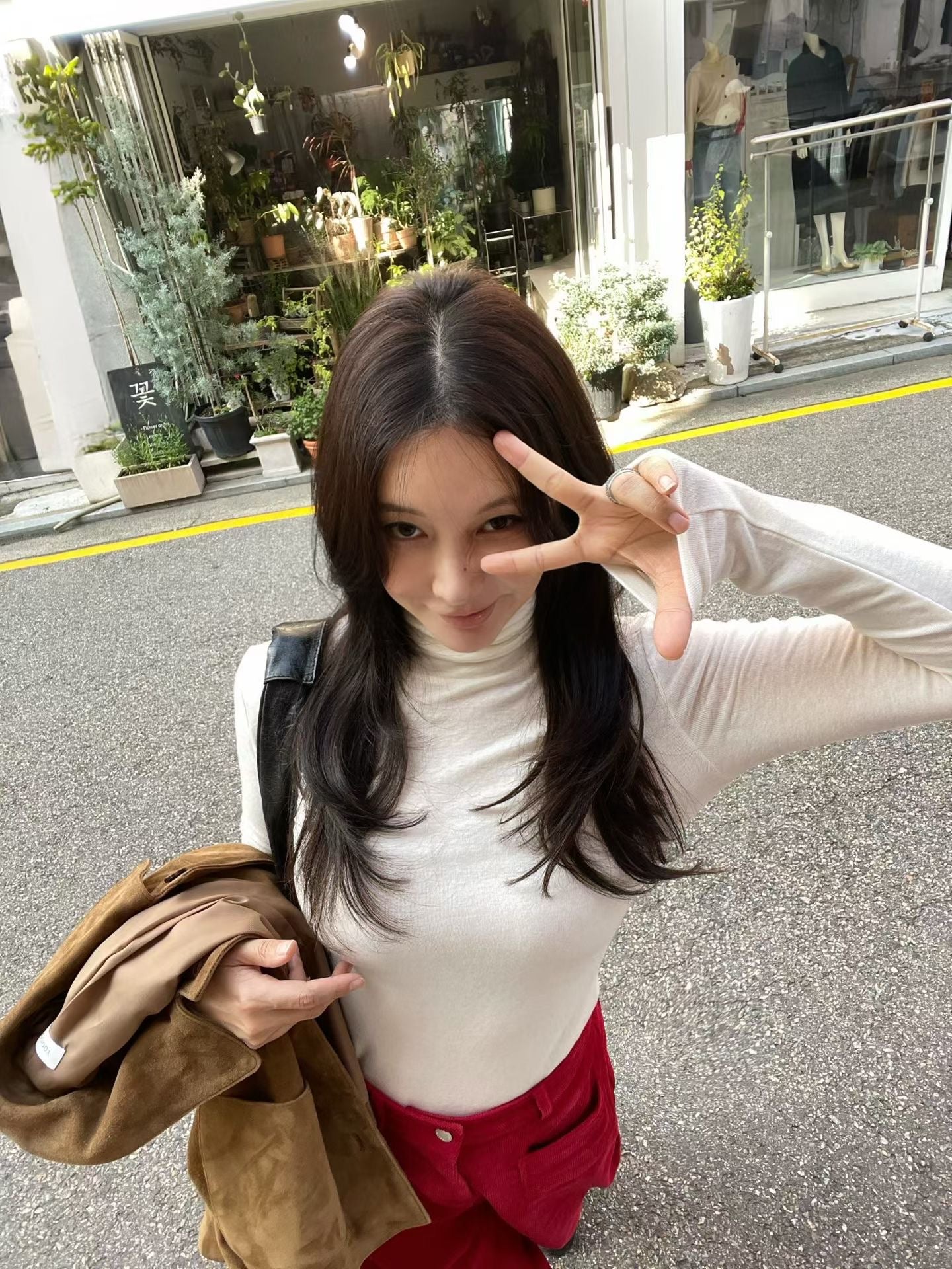 TP21989- 韓國韓國時尚高領天絲羊毛薄打底衫(6色)