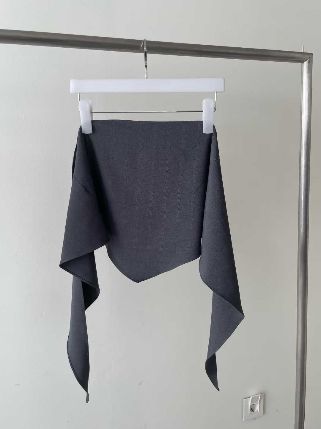 OT22003- 韓國時尚雙排扣翻領純色短外套