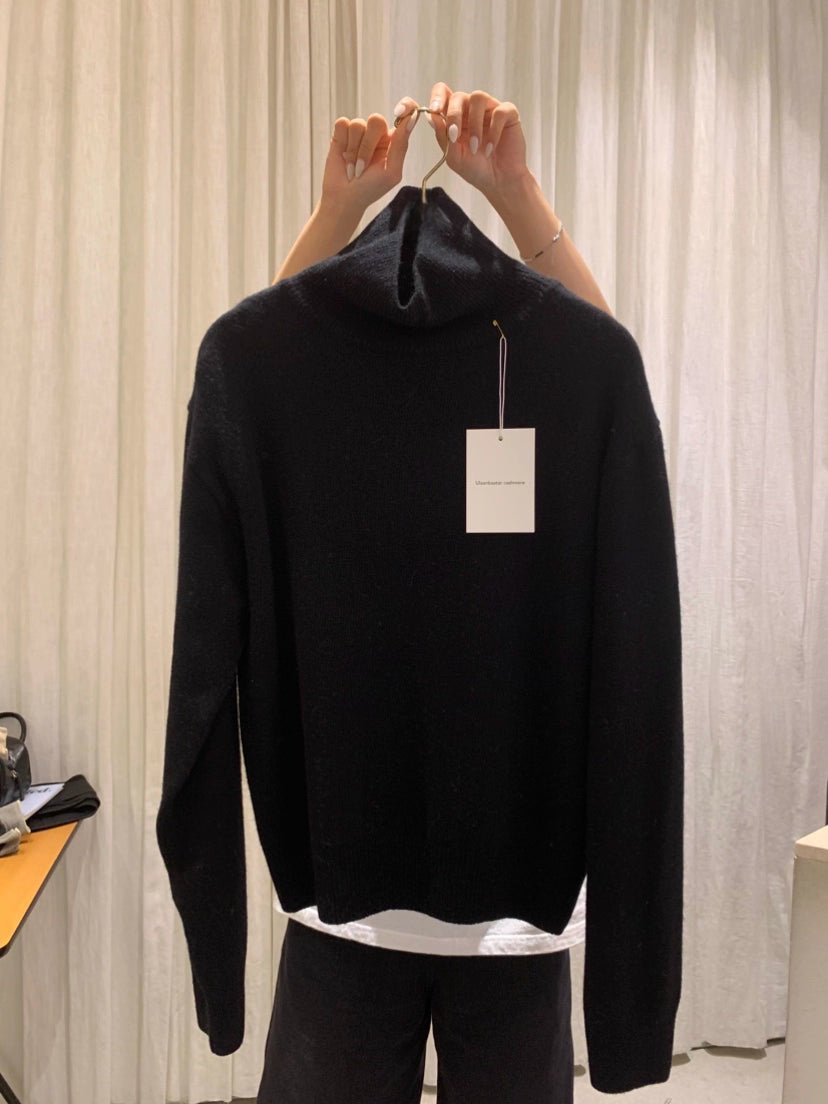 TP22021-韓國羊毛混紡高領針織長袖上衣