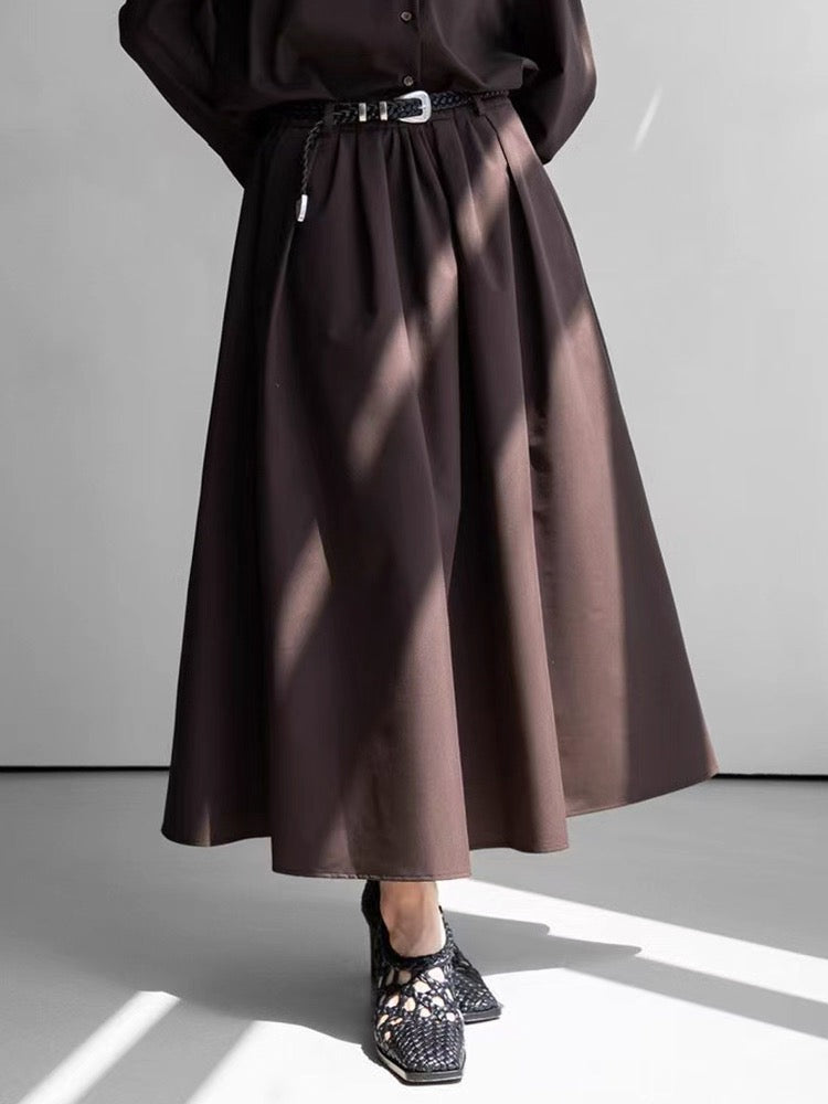 AC22030- 韓國手工編織真牛皮腰帶