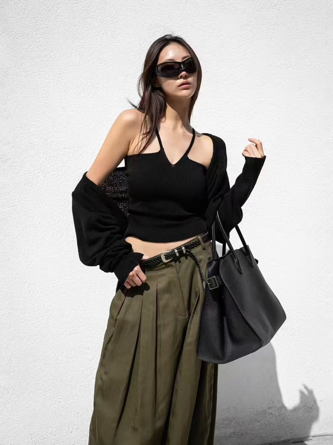 TP21202 - High Quality Series, V-neck Thin Strap Knitted Vest