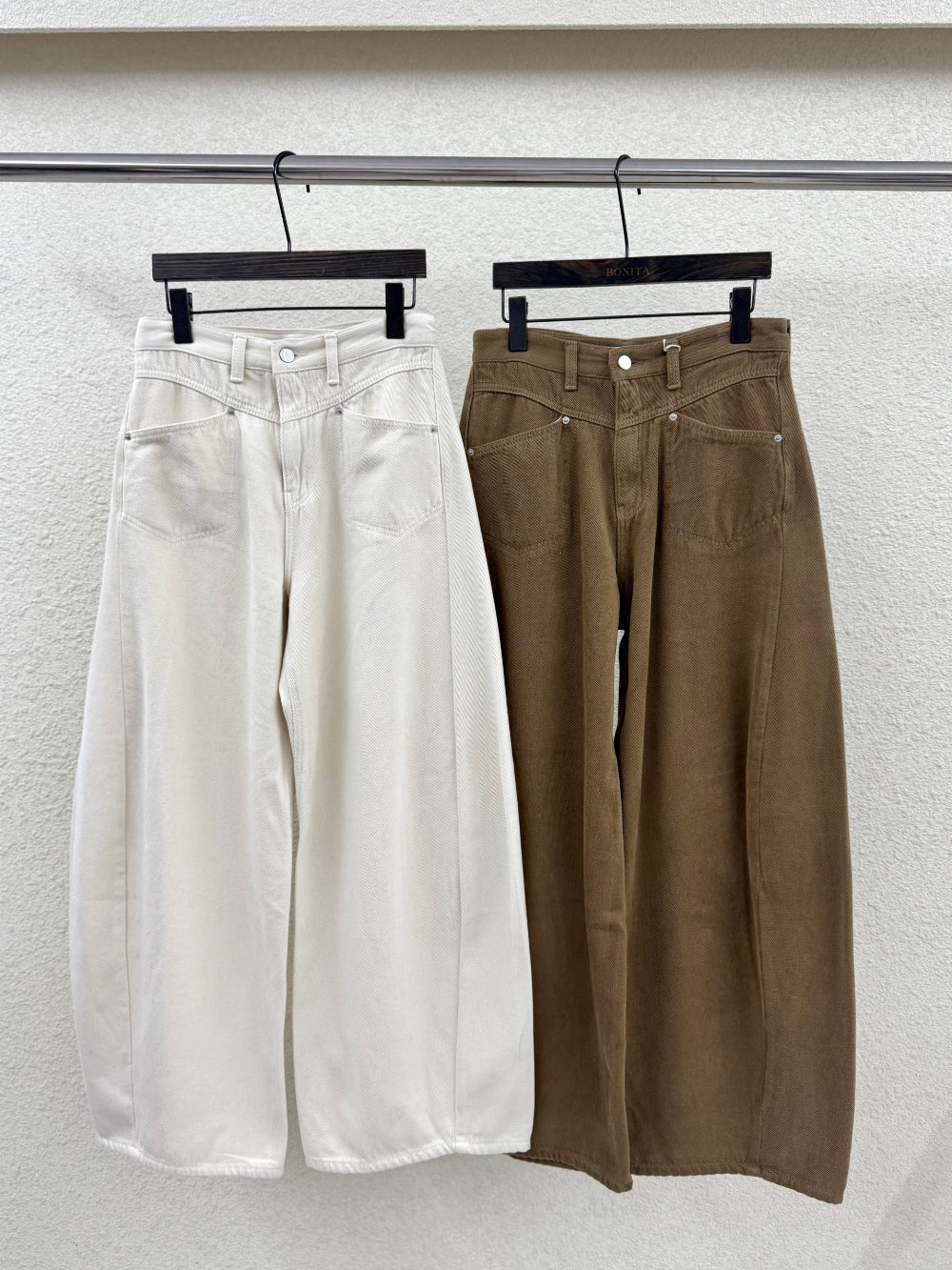 PT22081- 韓國寛鬆牛仔褲底加绒