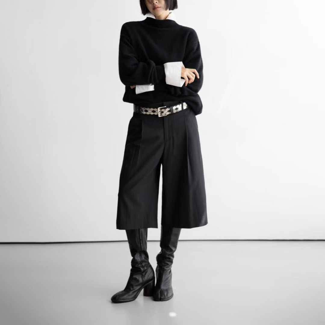 AC22038- 韓國個性蜂巢鉚釘真皮腰帶