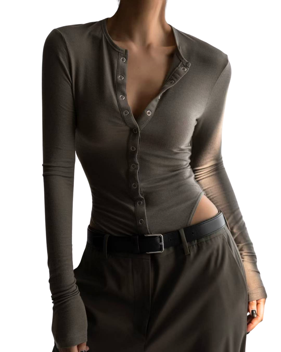 AC22028 - 韓國極簡主義真牛皮腰带皮帶