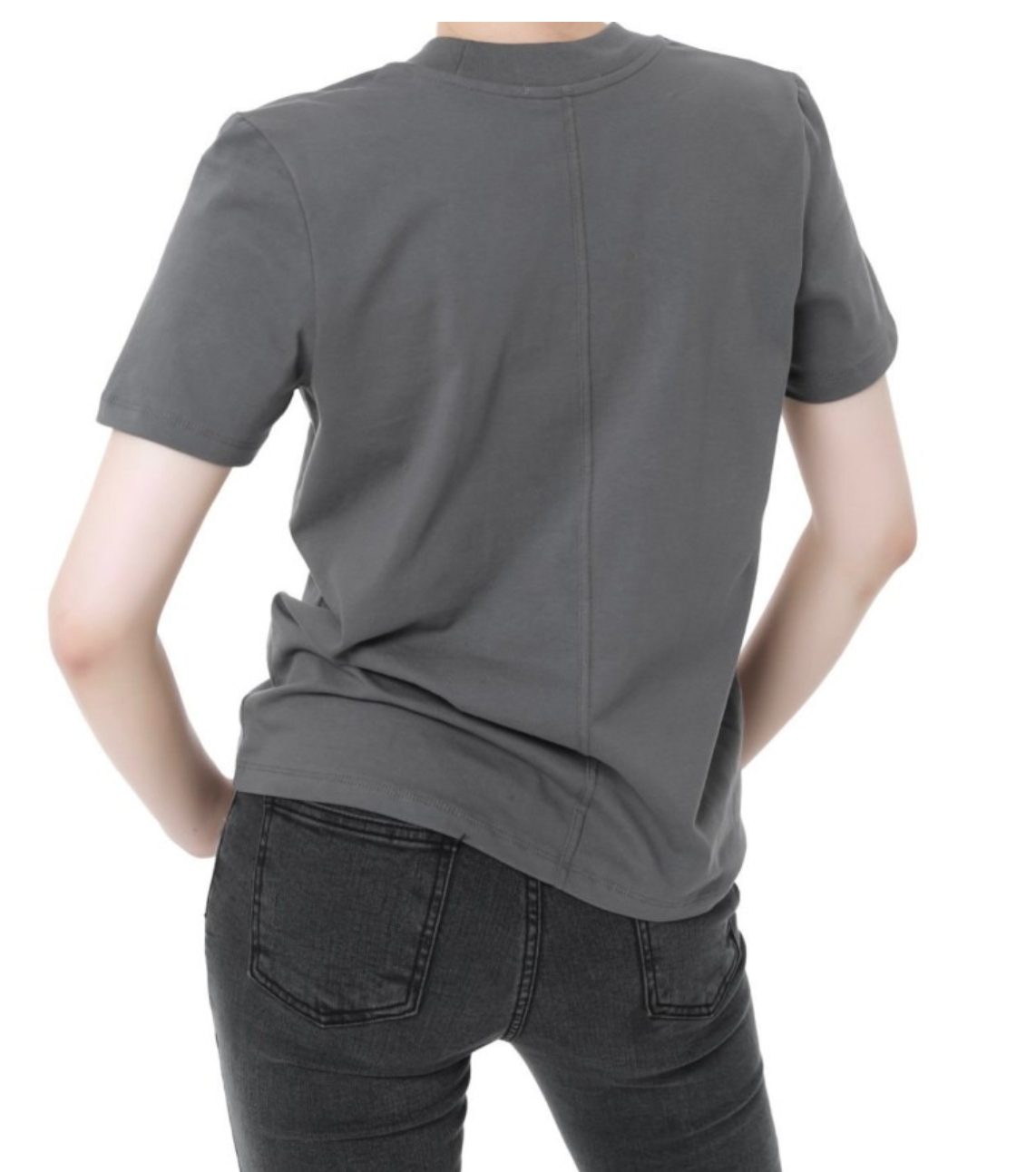 TP11212- Basic versatile round neck T-shirt