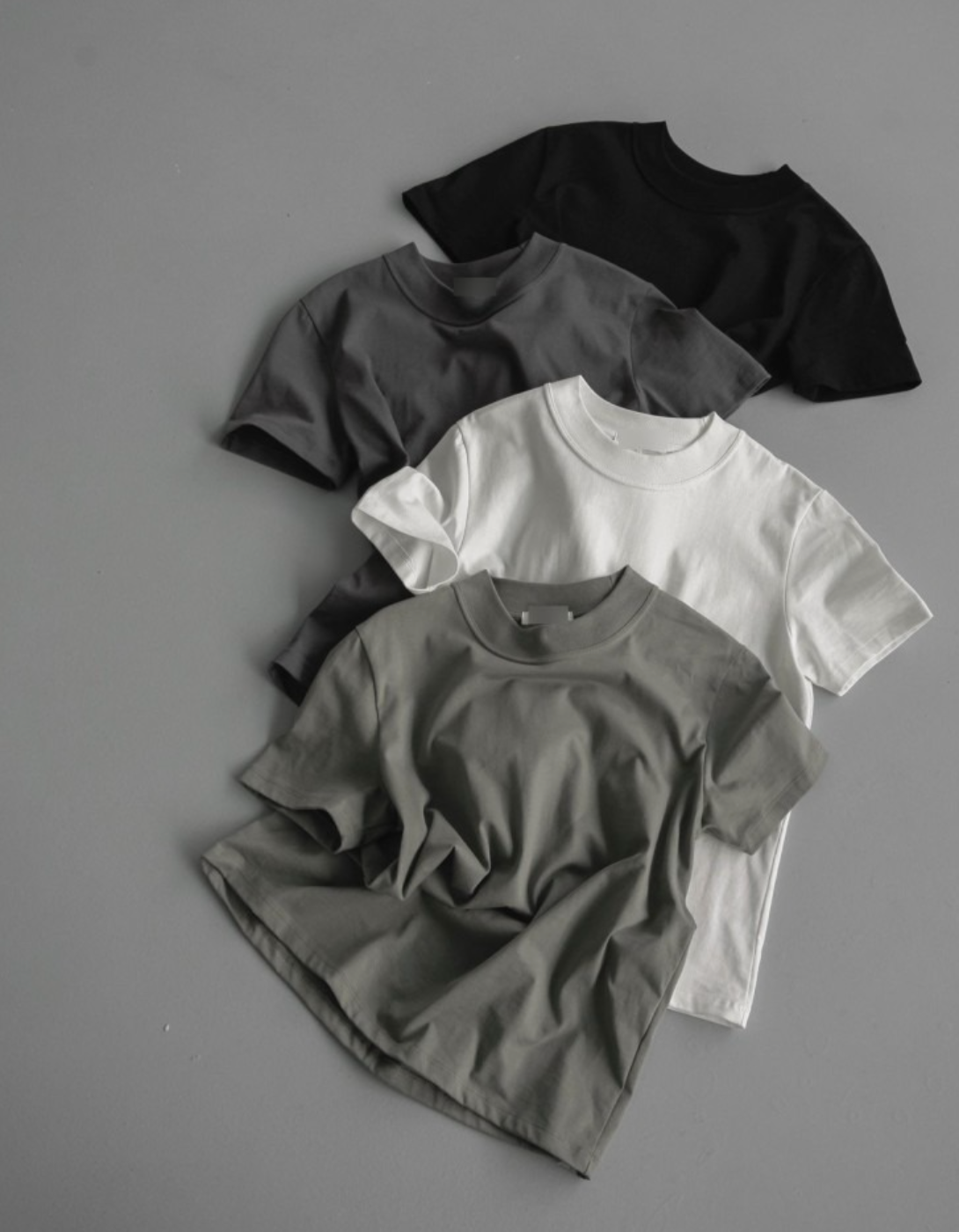 TP11212- Basic versatile round neck T-shirt