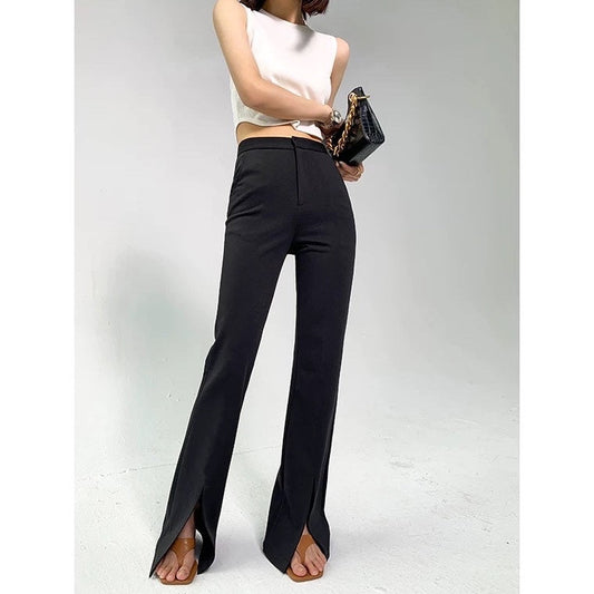 BT11157- Hot style slim fit and leg length stretch trousers